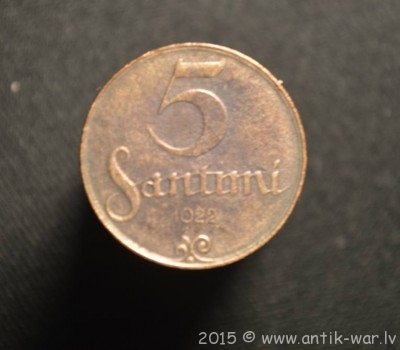 5 santim 1922 avers.jpg
