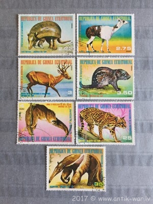Equatorial Guinea - 1977 South American Animals.JPG