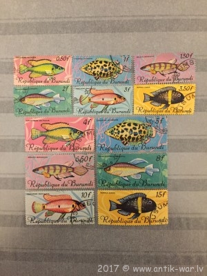 Burundi - 1967 Fish 2 kolekcijas.JPG