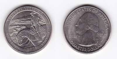 USA 25 cents 2016 Theodore Roosevelt.png