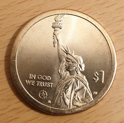 USA 1 dollar 2020 Connecticut b.jpg