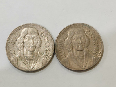 10 Zlotys Mikołaj Kopernik 1968, 1969 mazā.jpg