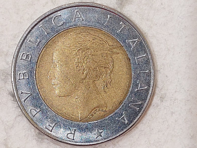 Italy 500 Lire (Bank of Italy Centennial) 1993 (2).jpg