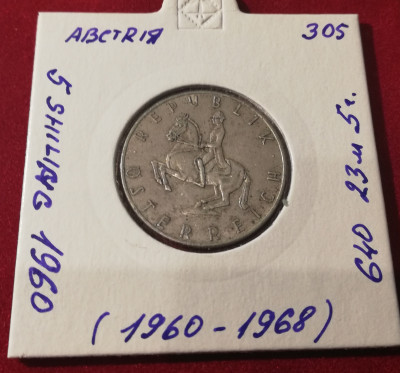 [0305] Австрия 5 шил 1960 - (0305)b().jpg